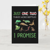 もう一つ爬虫類学者に約束する カード (黄色い花)