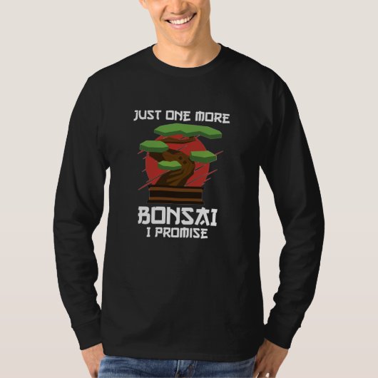 もう一つ約束する盆栽をもう一つ Tシャツ (正面)