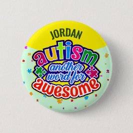もう一つ自閉症素晴らし 缶バッジ
