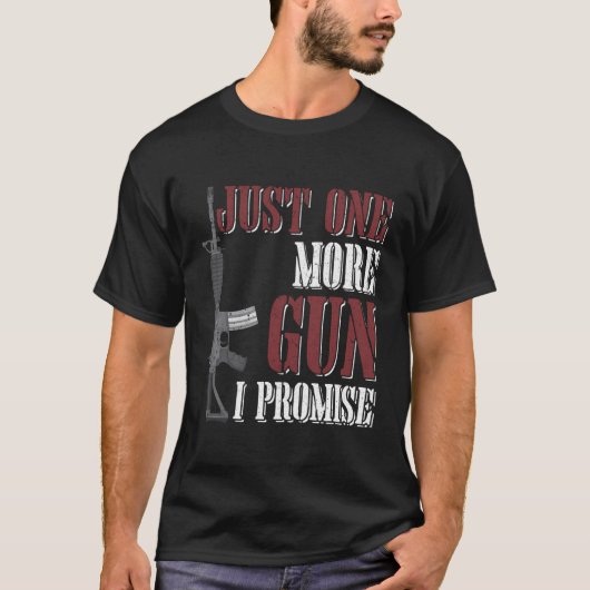 もう一つ銃でワイシャツのギフトを約束する Tシャツ (正面)
