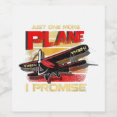 もう一つ飛行機を約束 ワインラベル (シングルラベル)