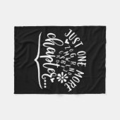 もう一つ。おもしろいデザイン フリースブランケット (正面(横))