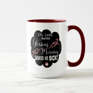 もう一つ、すばらしい朝が私を病気にさせる-ウィンフレッド マグカップ