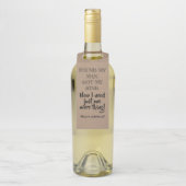 もう一つ – Bridesmaid おもしろい Proposal ボトルネックタグ (ボトル)