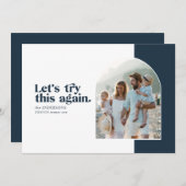 もう一モダン度クリスマスをモダン試す シーズンカード (正面/裏面)