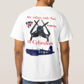 もう一人の乗り物は2 Tシャツ –  (裏面)