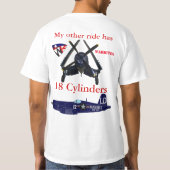 もう一人の乗り物 – Tシャツ –  (裏面)