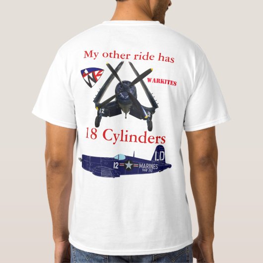 もう一人の乗り物 – Tシャツ –  (裏面)