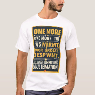 もう一人の代表：火を燃やす Tシャツ