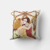 もう一人の女の子の楽園の枕 クッション (裏面)