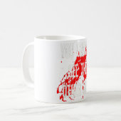 もう一人の男がすぐに元気になるよおもしろいう コーヒーマグカップ (正面左)