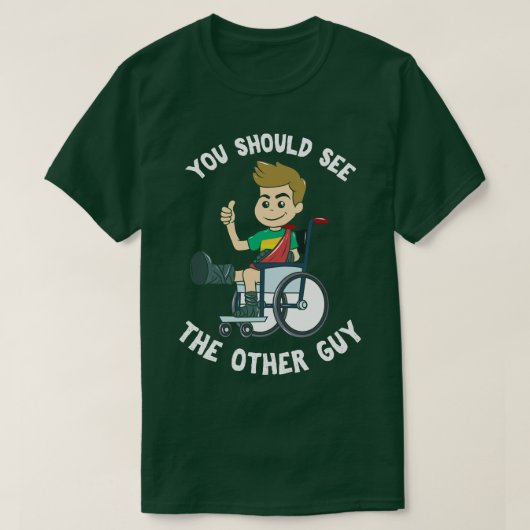 もう一人の男に会った方がいい Tシャツ (デザイン正面)