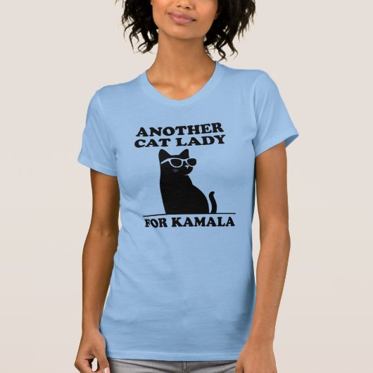 もう一人キャットレディ2024年キャットクール用 Tシャツ (正面)