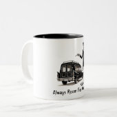 もう一人入る余地 ツートーンマグカップ (正面左)