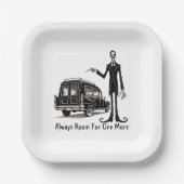 もう一人入る余地 ペーパープレート (正面)