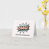 もう一人孫 カード (黄色い花)