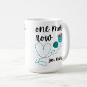 もう一列（冗談） コーヒーマグカップ (正面右)