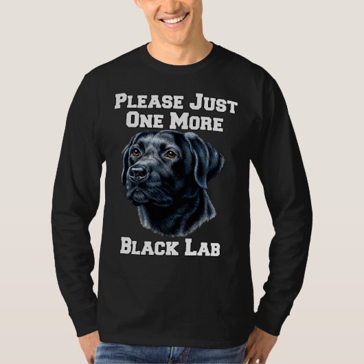 もう一匹の黒犬を頼む Tシャツ (正面)