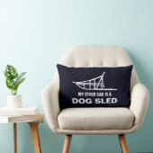 もう一台の車は犬ぞりだ ランバークッション (椅子)