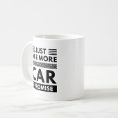 もう一台の車を約束する コーヒーマグカップ (正面左)