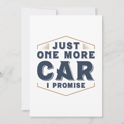 もう一台の車 サンキューカード (正面)