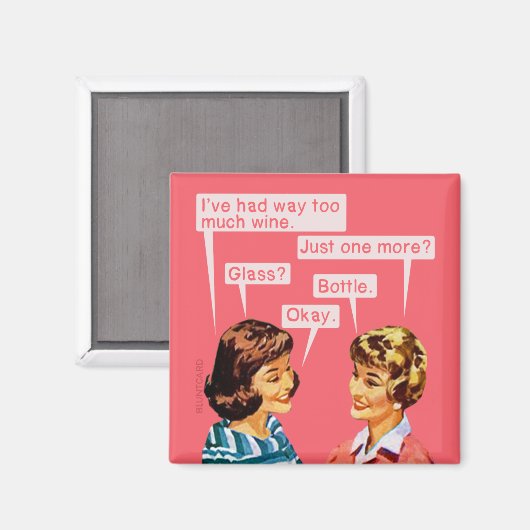 もう一回….ワイン マグネット (正面/裏面)