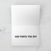 もう一年パスタが過ぎ去った！ カード (内部)