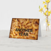 もう一年パスタに先を越された! カード (黄色い花)