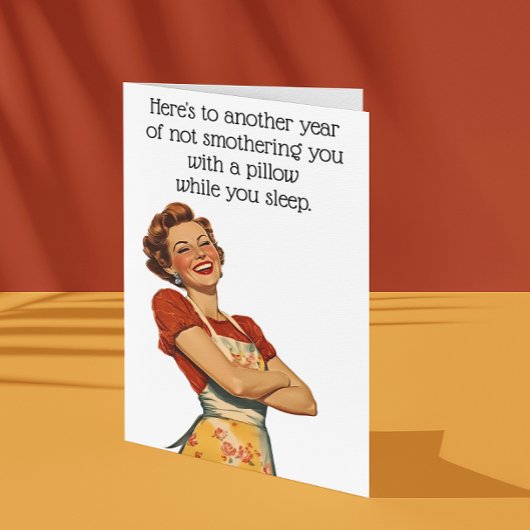 もう一年記念日だ カード