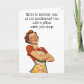 もう一年記念日だ カード (正面)