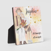 もう一度あなたを選ぶ シニア 結婚記念日 フォトプラーク (正面)