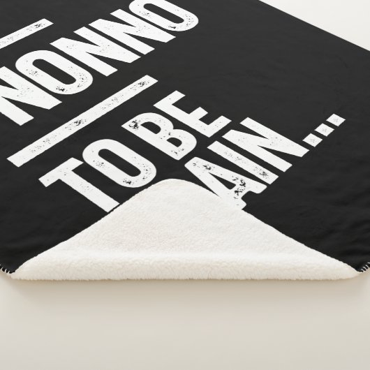 もう一度いられない |祖父ギフト シェルパブランケット (3/4)