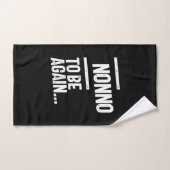 もう一度いられない |祖父ギフト ハンドタオル (ハンドタオル)