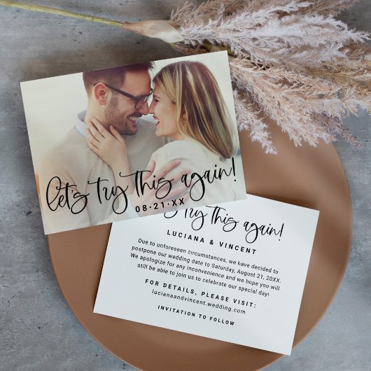 もう一度この写真モダンを結婚見よう セーブザデート