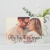 もう一度この写真モダンを結婚見よう セーブザデート (スタンド正面)