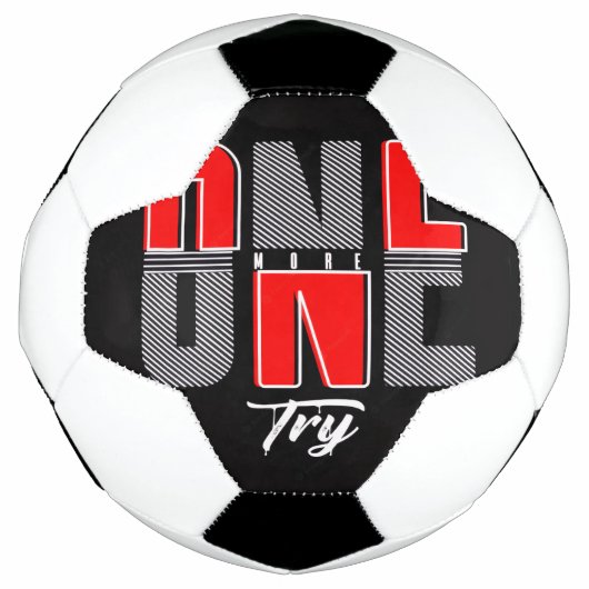 もう一度だけ試してみよう サッカーボール (正面)