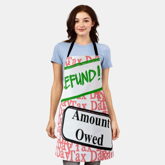もう一度の税金日？ エプロン (着用した状態)