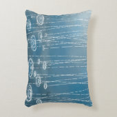 もう一度の雨の日絵画の天気 アクセントクッション (正面(垂直))