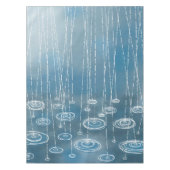 もう一度の雨の日絵画の天気 テーブルクロス (正面)