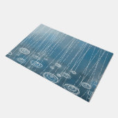 もう一度の雨の日絵画の天気 ドアマット (アングル)
