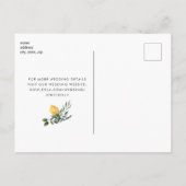 もう一度やってみようヒマワリの日付を変更 案内ポストカード (裏面)