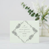 もう一度やってみようミント変更日ひまわり 案内ポストカード (スタンド正面)