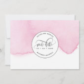 もう一度やってみよう紫ピンクの水色 セーブザデート (裏面)