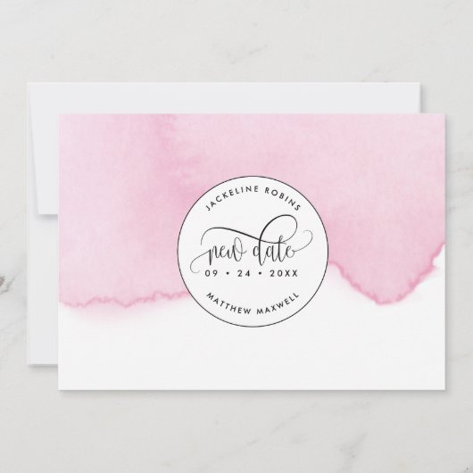 もう一度やってみよう紫ピンクの水色 セーブザデート (裏面)