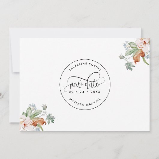 もう一度やってみよう、愛は忍耐強い地球トーン セーブザデート (裏面)