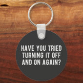 もう一度オフにしてオンにしてみた キーホルダー (正面)