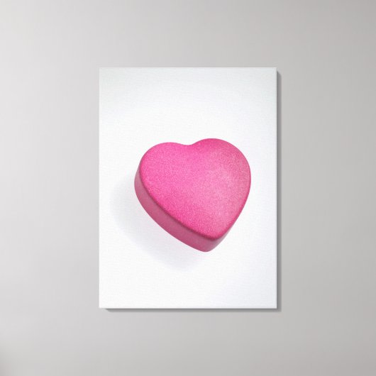 もう一度ハート キャンバスプリント (正面)