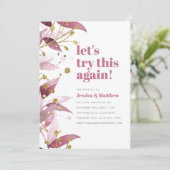 もう一度パープル&金ゴールドの変化を結婚試そう 招待状 (スタンド正面)