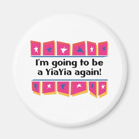 もう一度ヤイヤになる！ マグネット (正面)