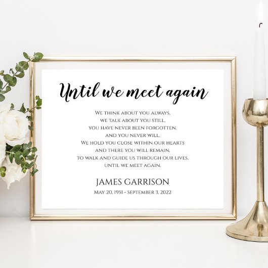 もう一度会うまでの詩 生の祝祭 ポスター